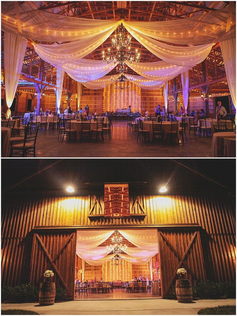 Interior and exterior Saddle Woods Farm wedding