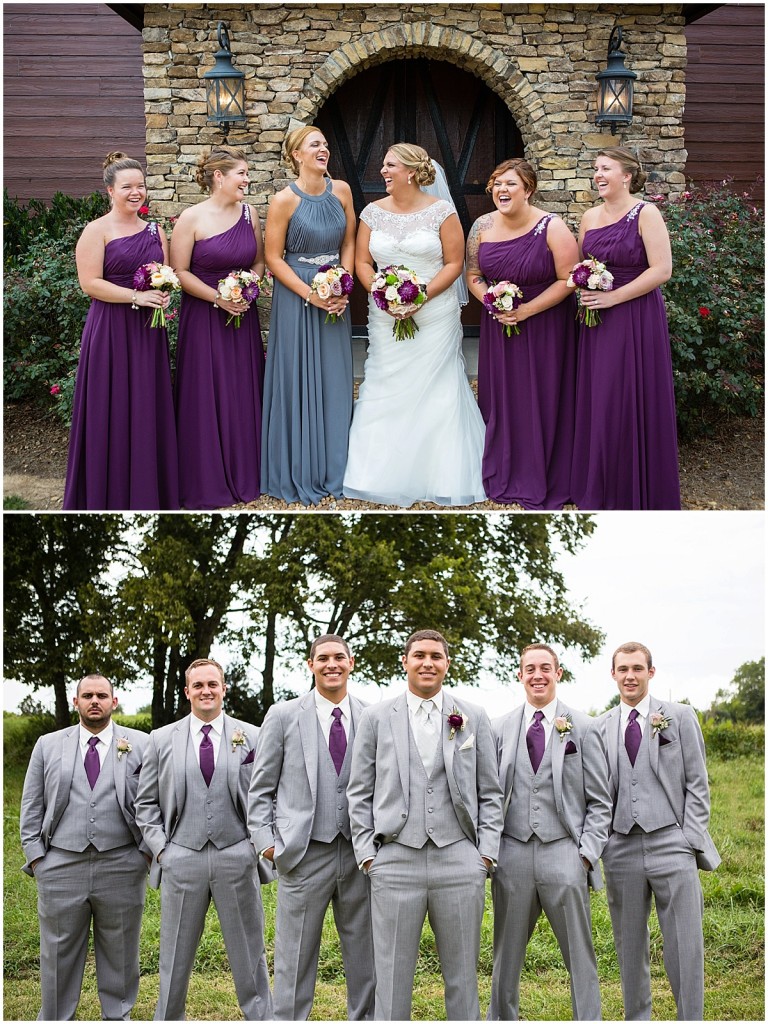 kennedy occasions wedding belle meadows farm purple